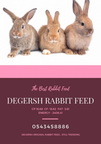 Degersh original rabbit feed